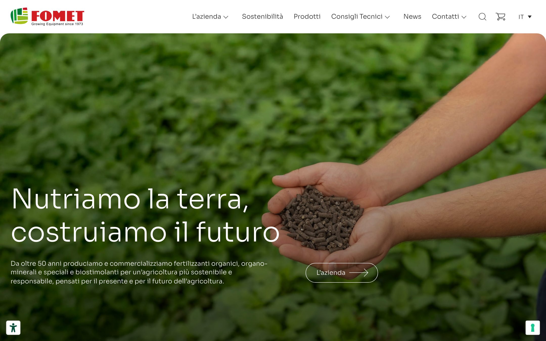 Anteprima del sito Azienda manifatturiera