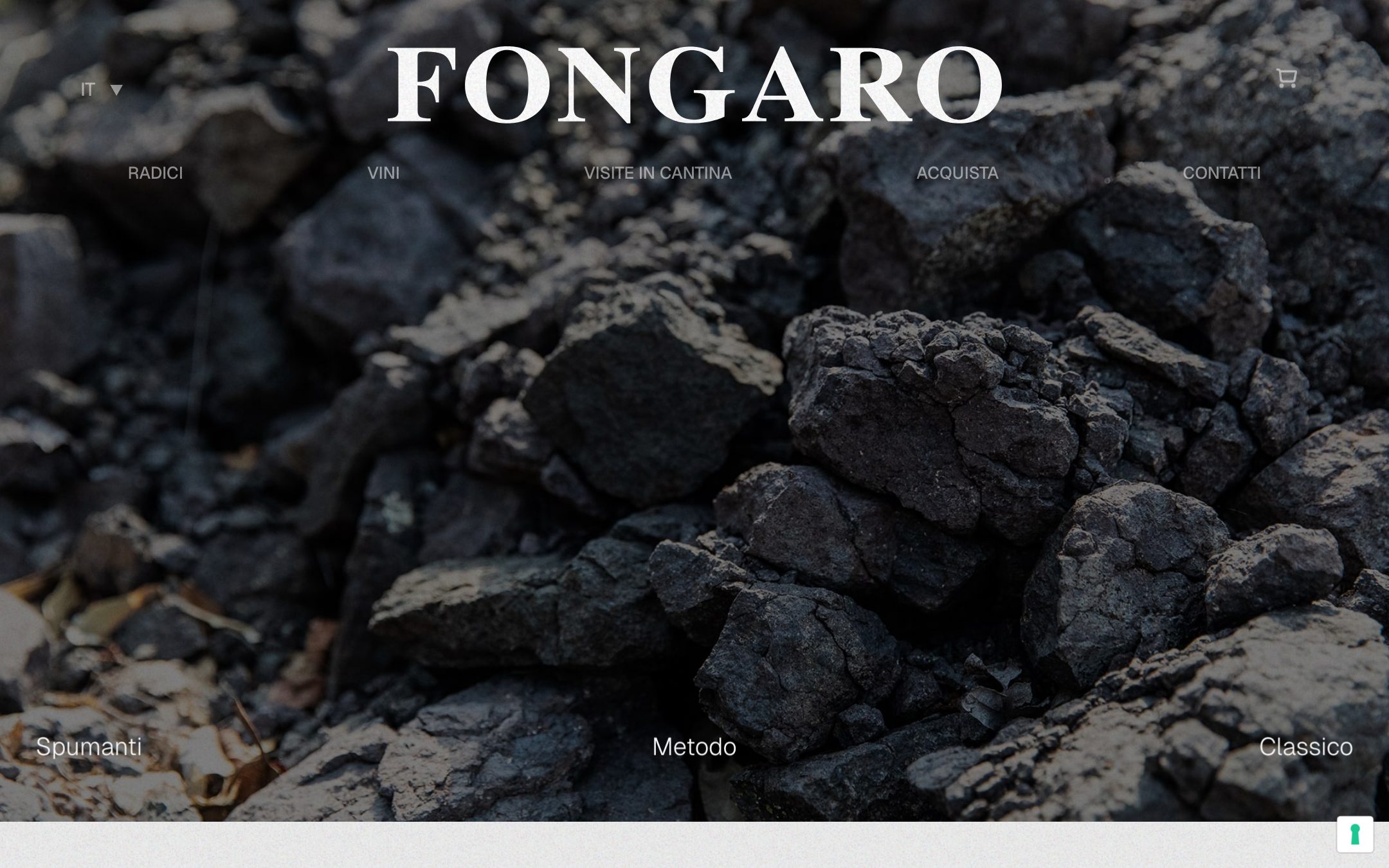Anteprima del sito Fongaro Spumanti