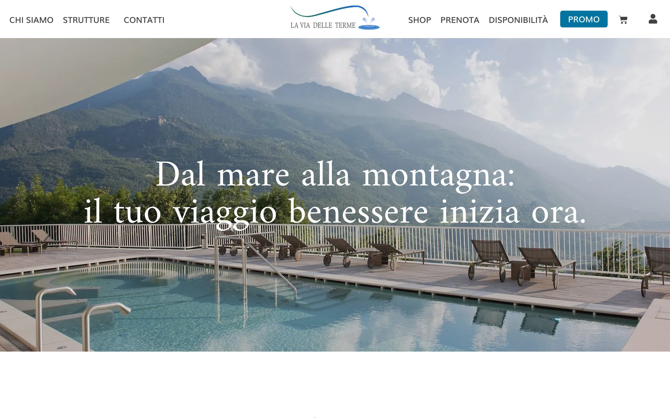 Anteprima del sito La Via delle Terme
